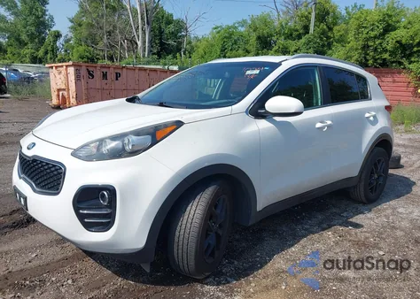 2017 Kia Sportage Lx из США, поврежденный, VIN KNDPMCAC5H7101034
